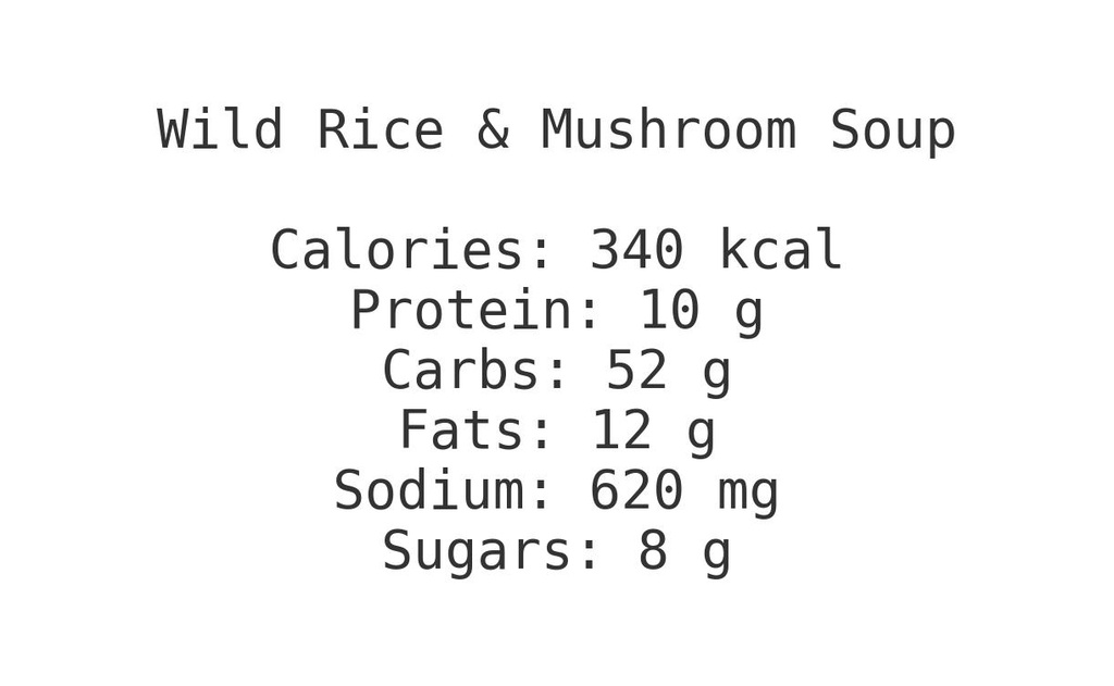 Gatherer’s Wild Rice Soup 
