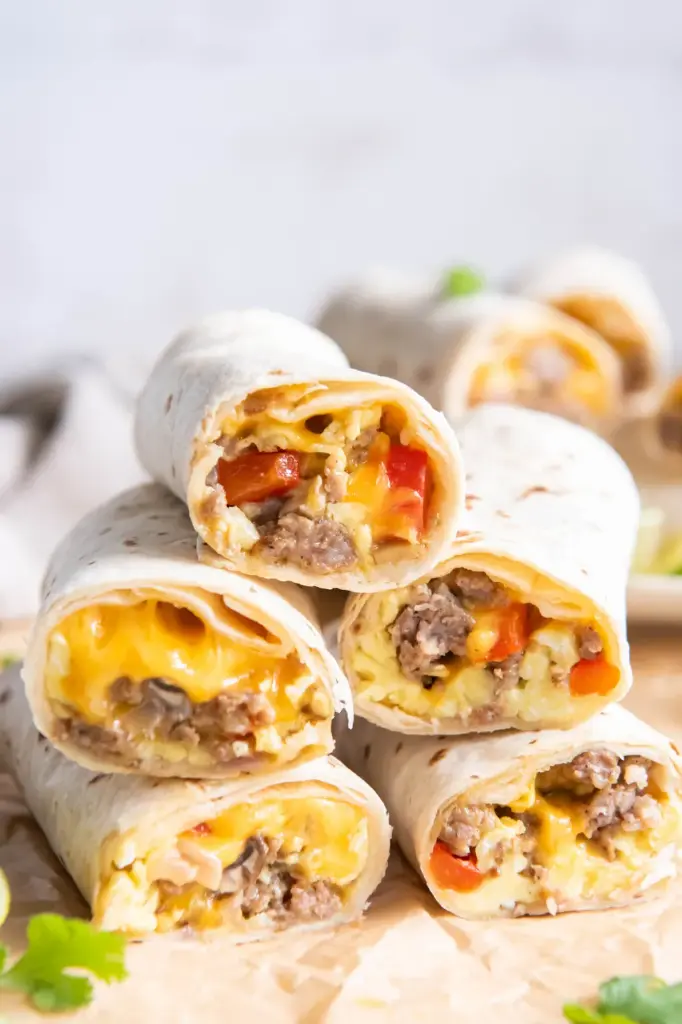 12 Breakfast Burritos