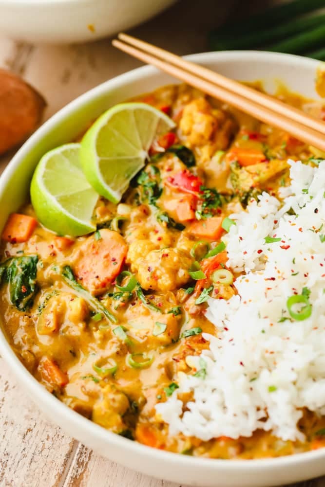 Roasted Vegetable Curry 