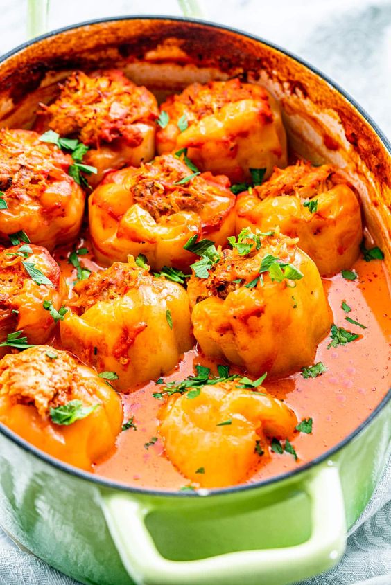 Hungarian Stuffed Peppers 