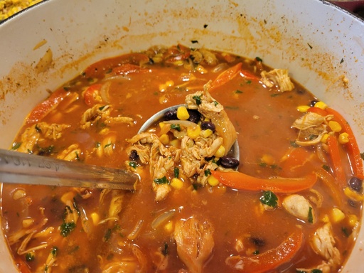 Southwest Enchilada Soup