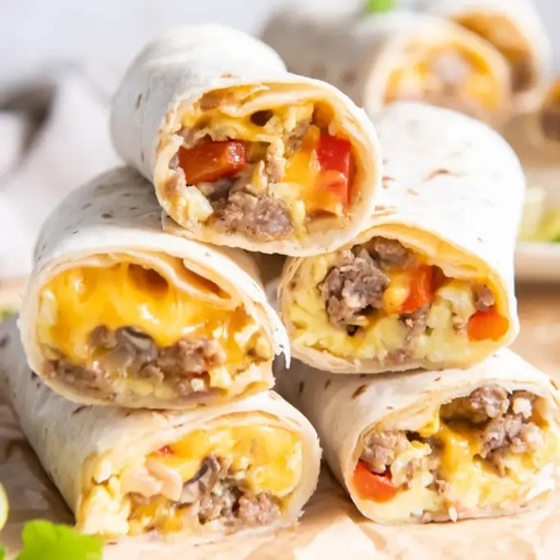 12 Breakfast Burritos