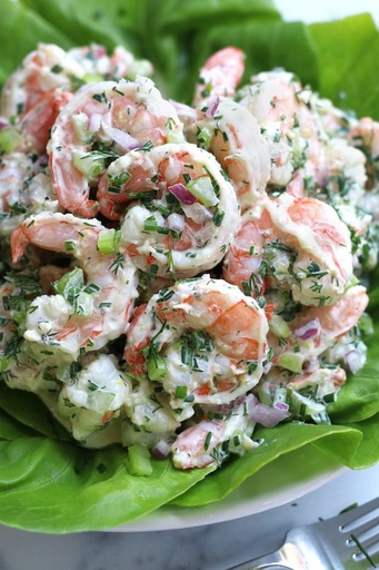 Citrus-Dill Shrimp Tapas