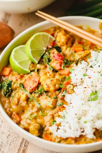 Roasted Vegetable Curry 