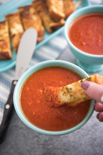 Grilled Cheese Dippers & Tomato Soup Cup