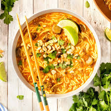 Thai Coconut Noodle Soup